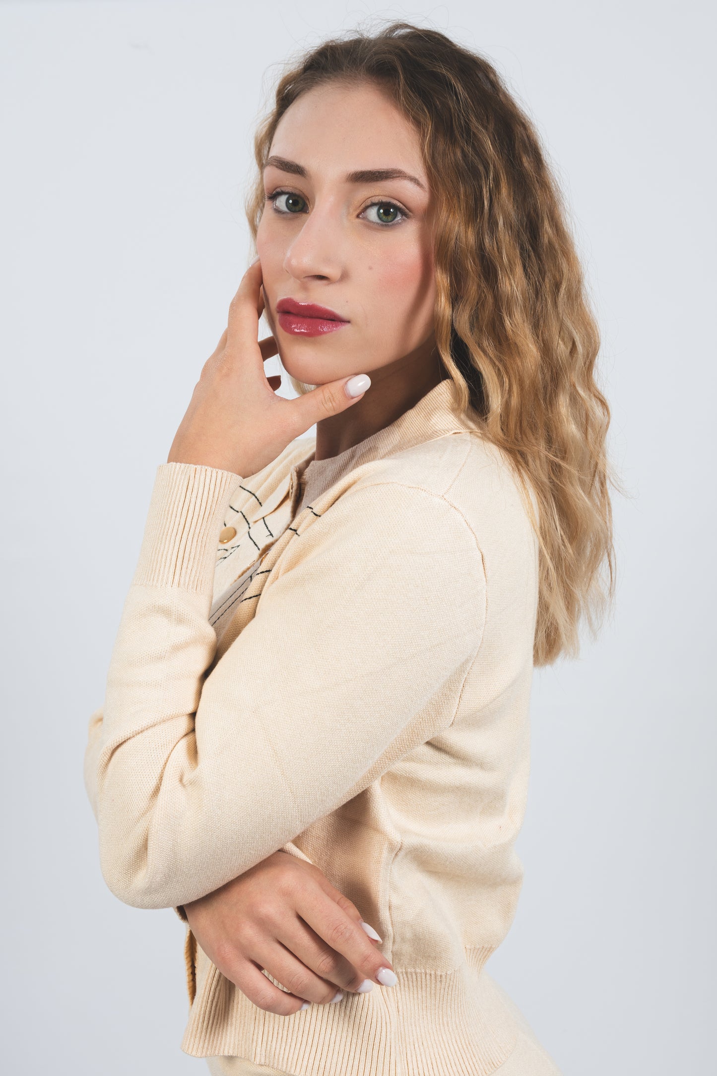 coordinato gonna e cardigan