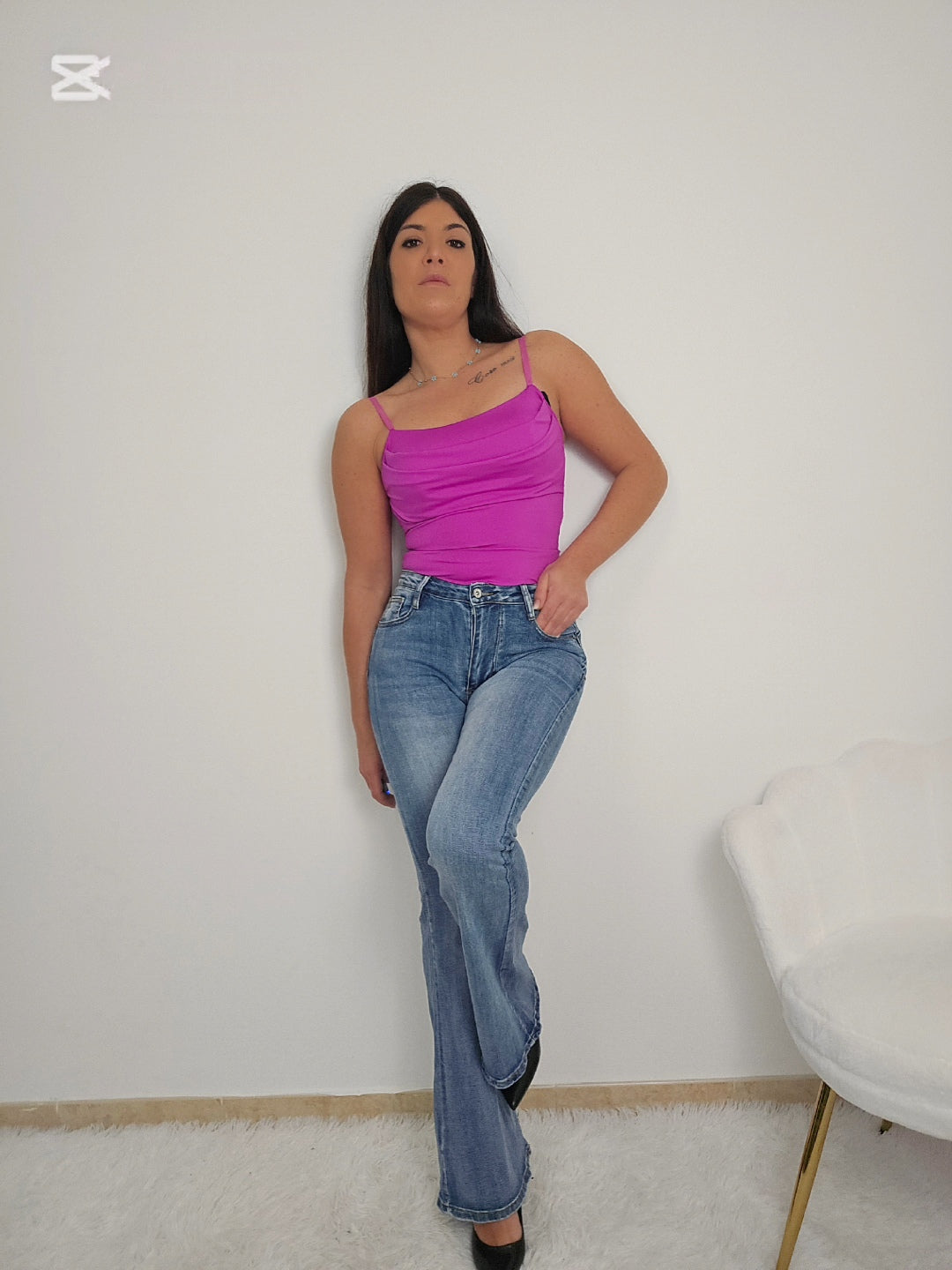 Jeans a zampa di elefante