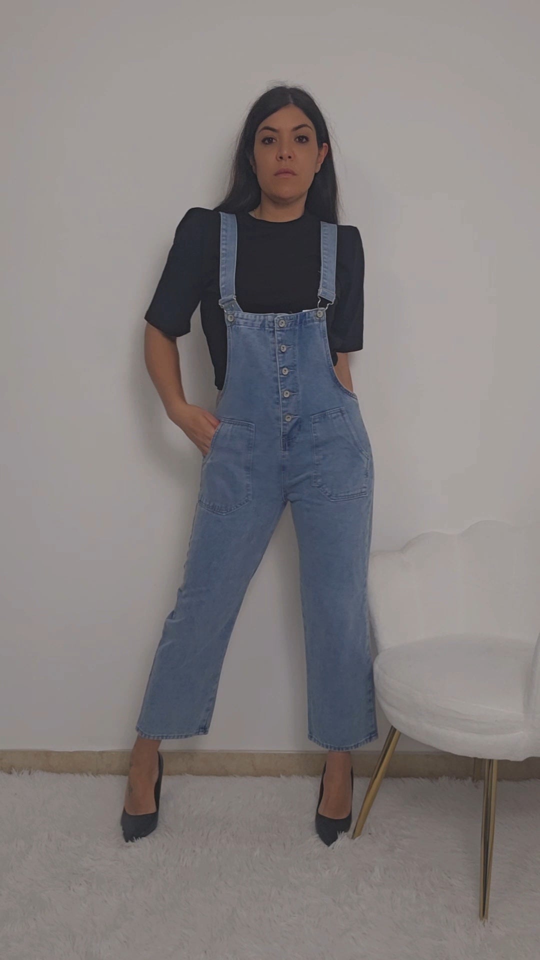 Salopette jeans