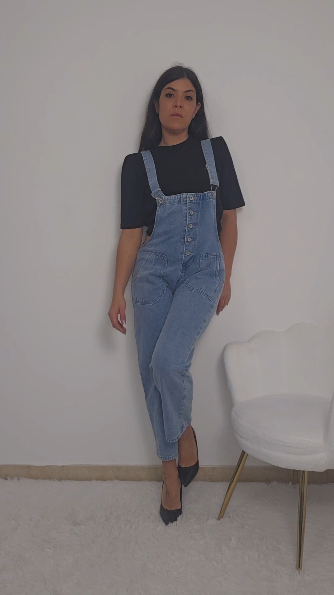 Salopette jeans