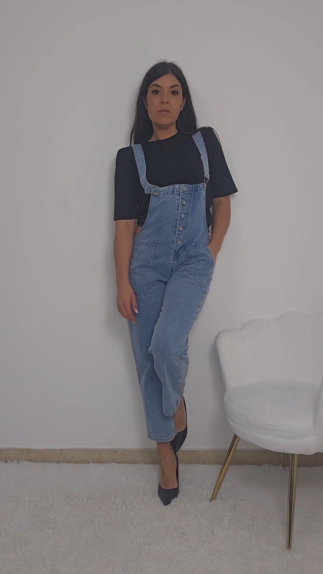 Salopette jeans