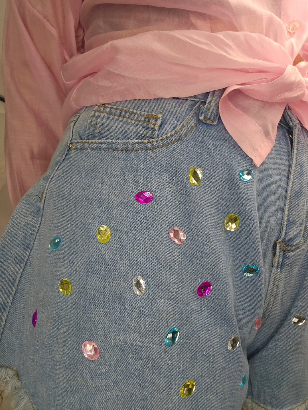 Shorts diamanti