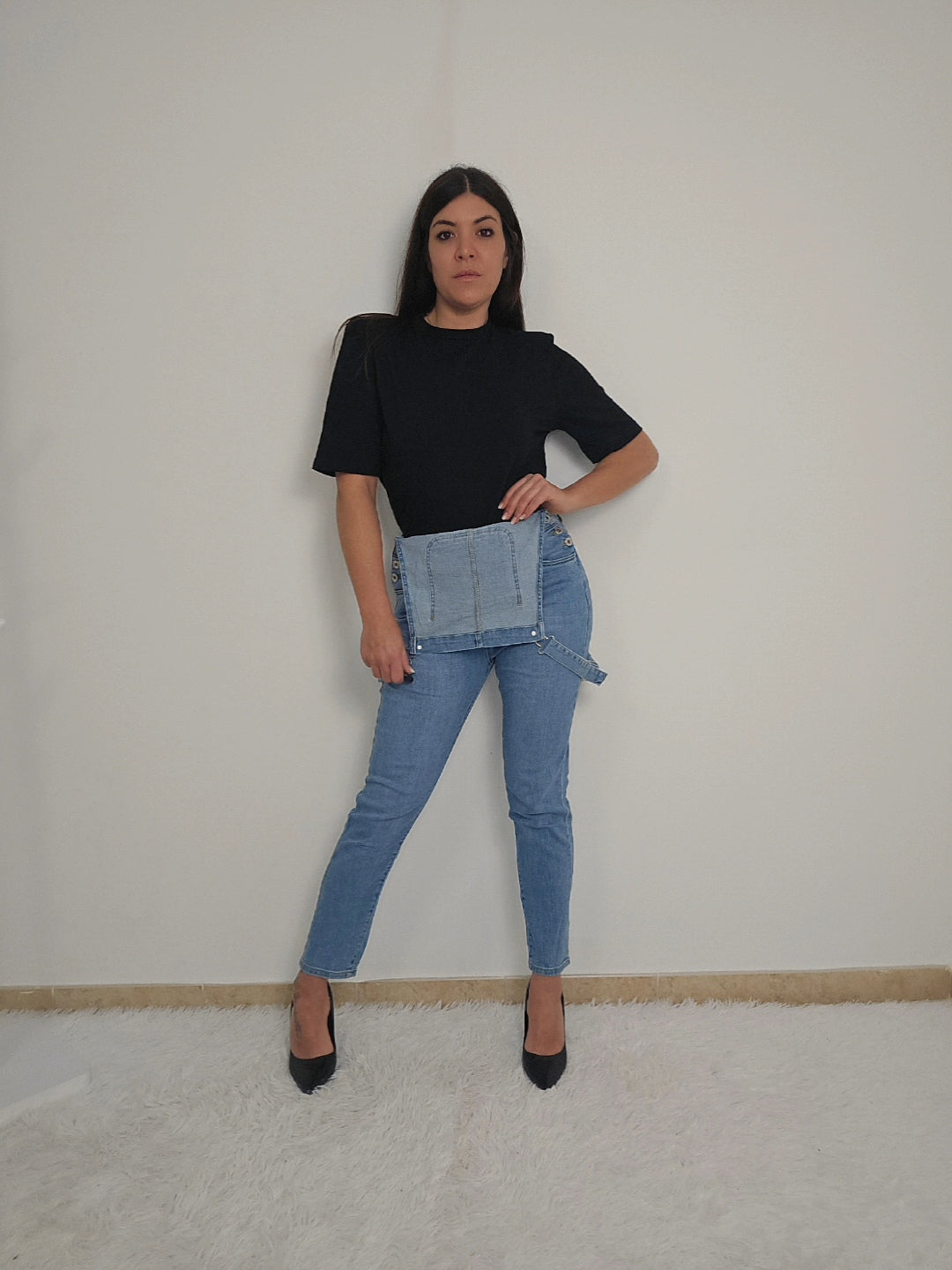 Salopette jeans