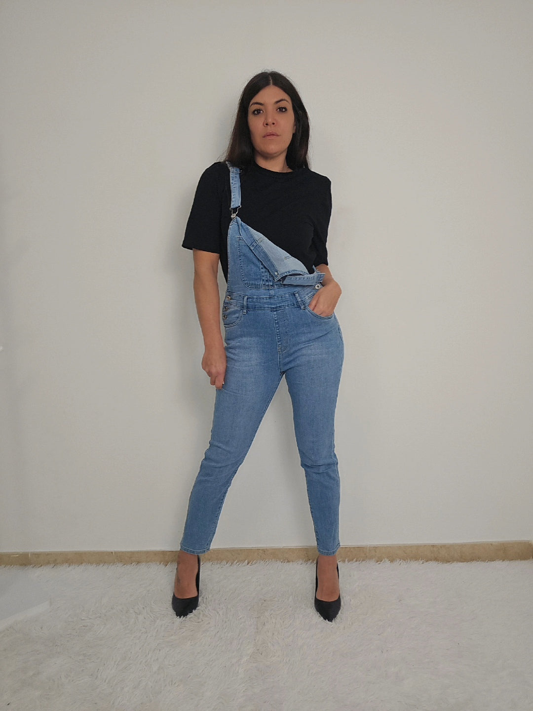 Salopette jeans