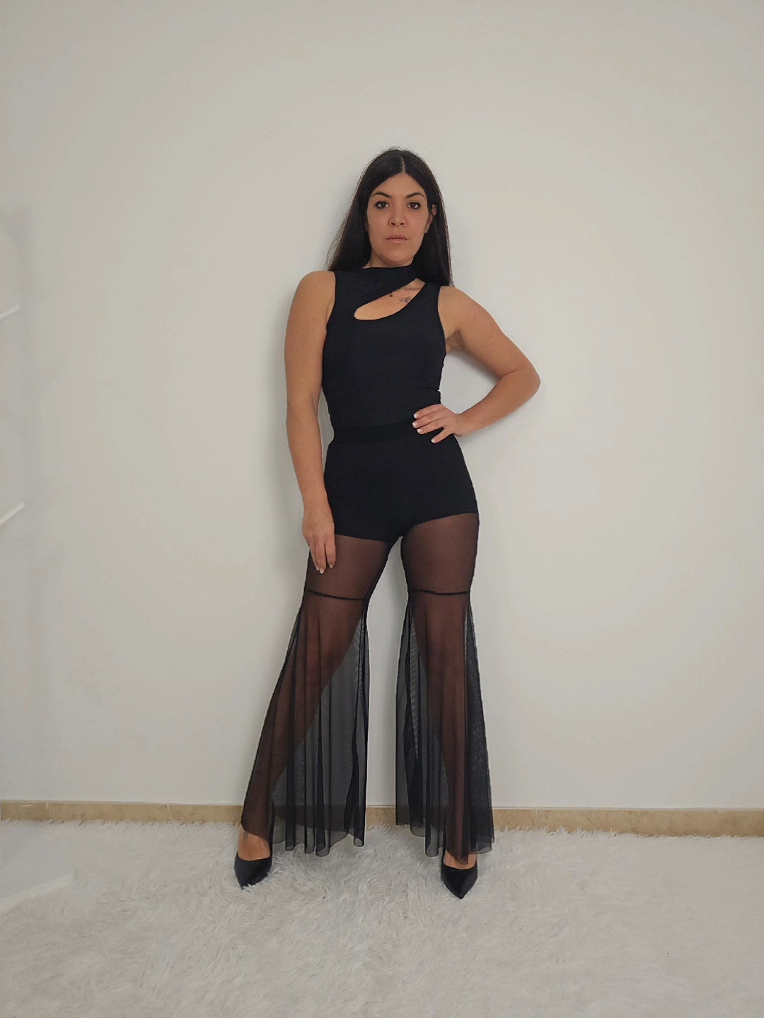 Pantalone velato
