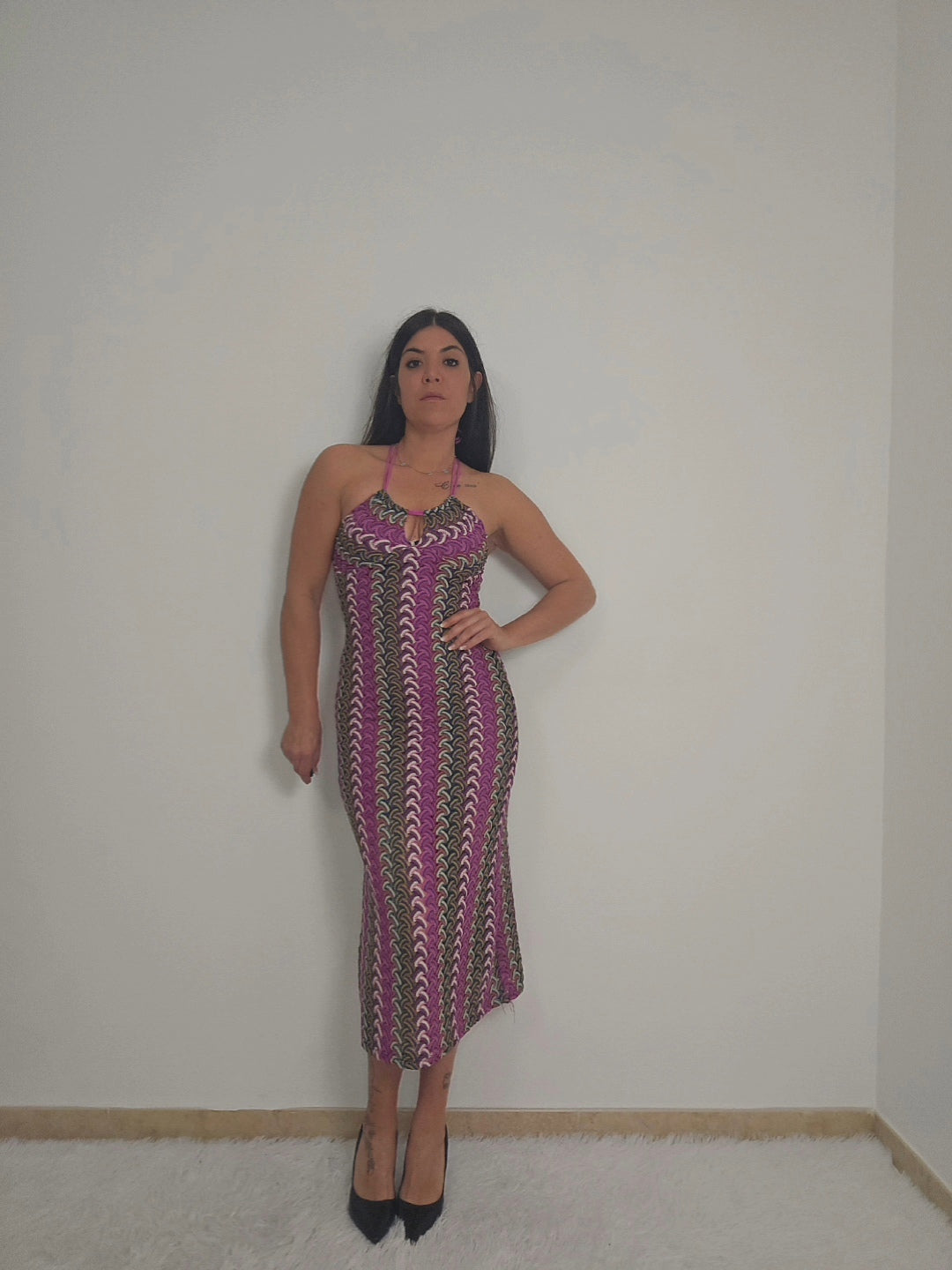 Vestito multicolor