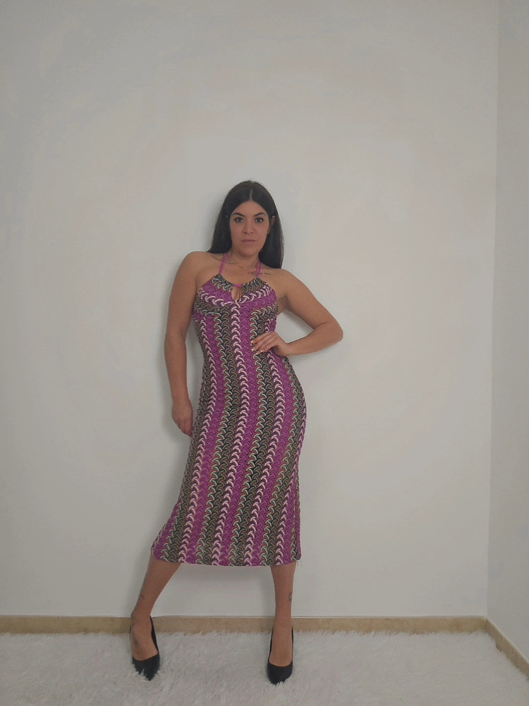 Vestito multicolor