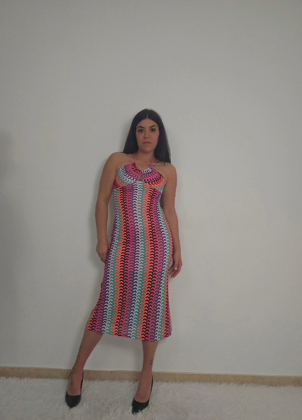 Vestito multicolor