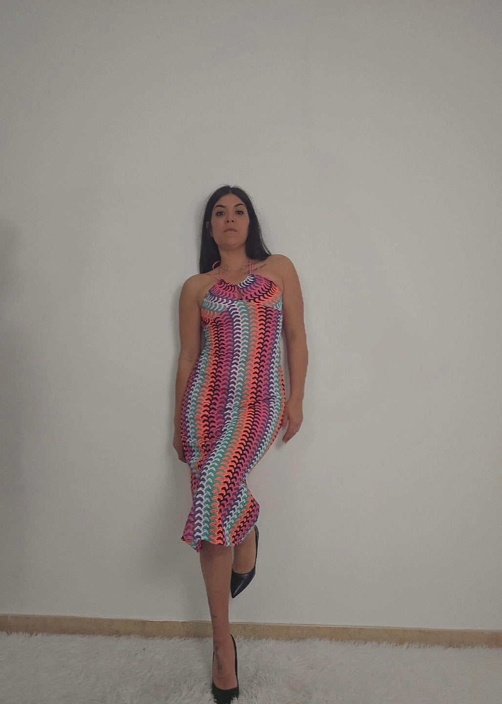 Vestito multicolor