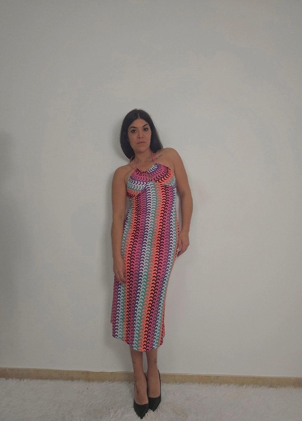 Vestito multicolor