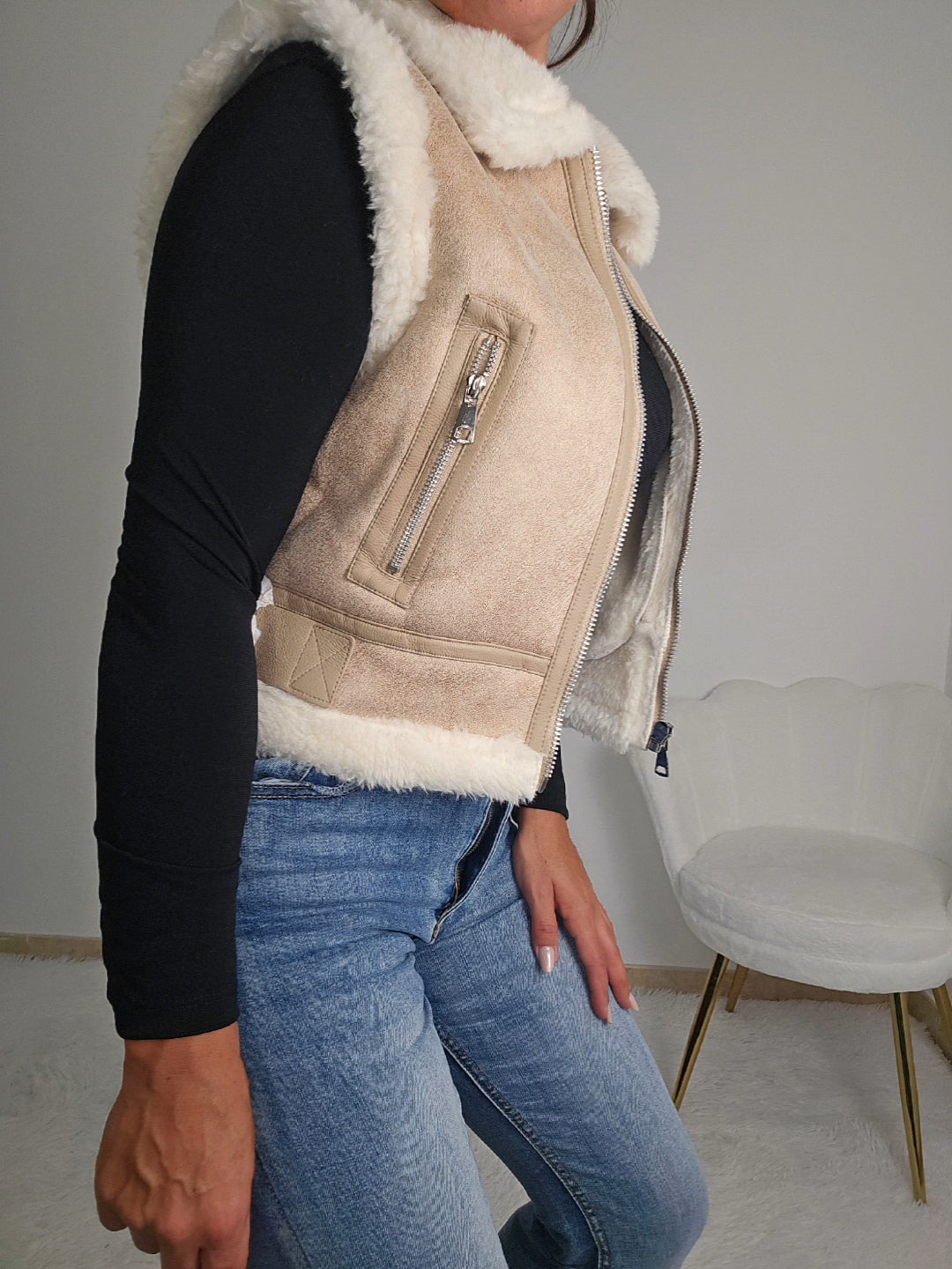 Gilet teddy