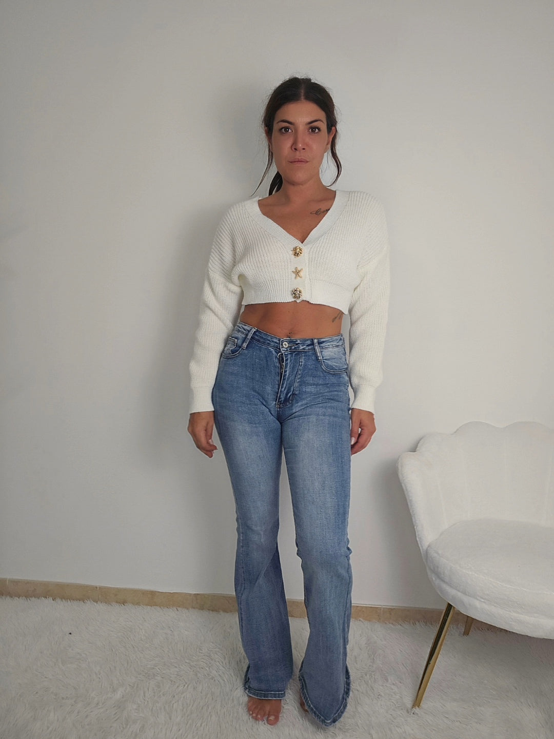 Cardigan corto