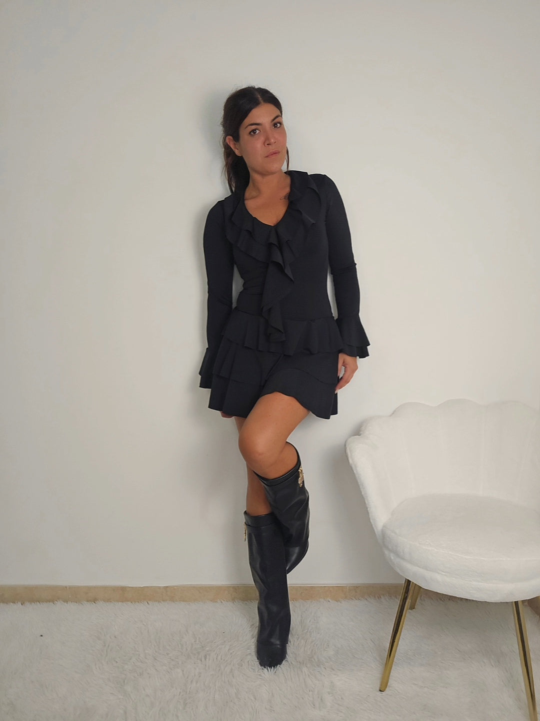 Vestitino balze Charme