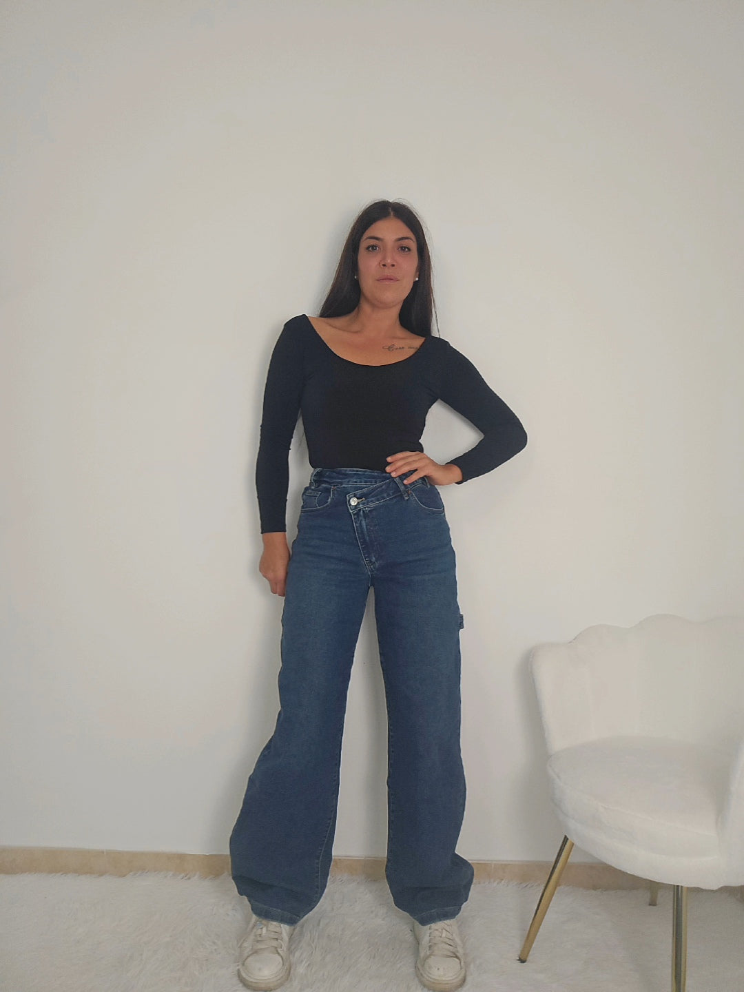Jeans asimmetrici chic