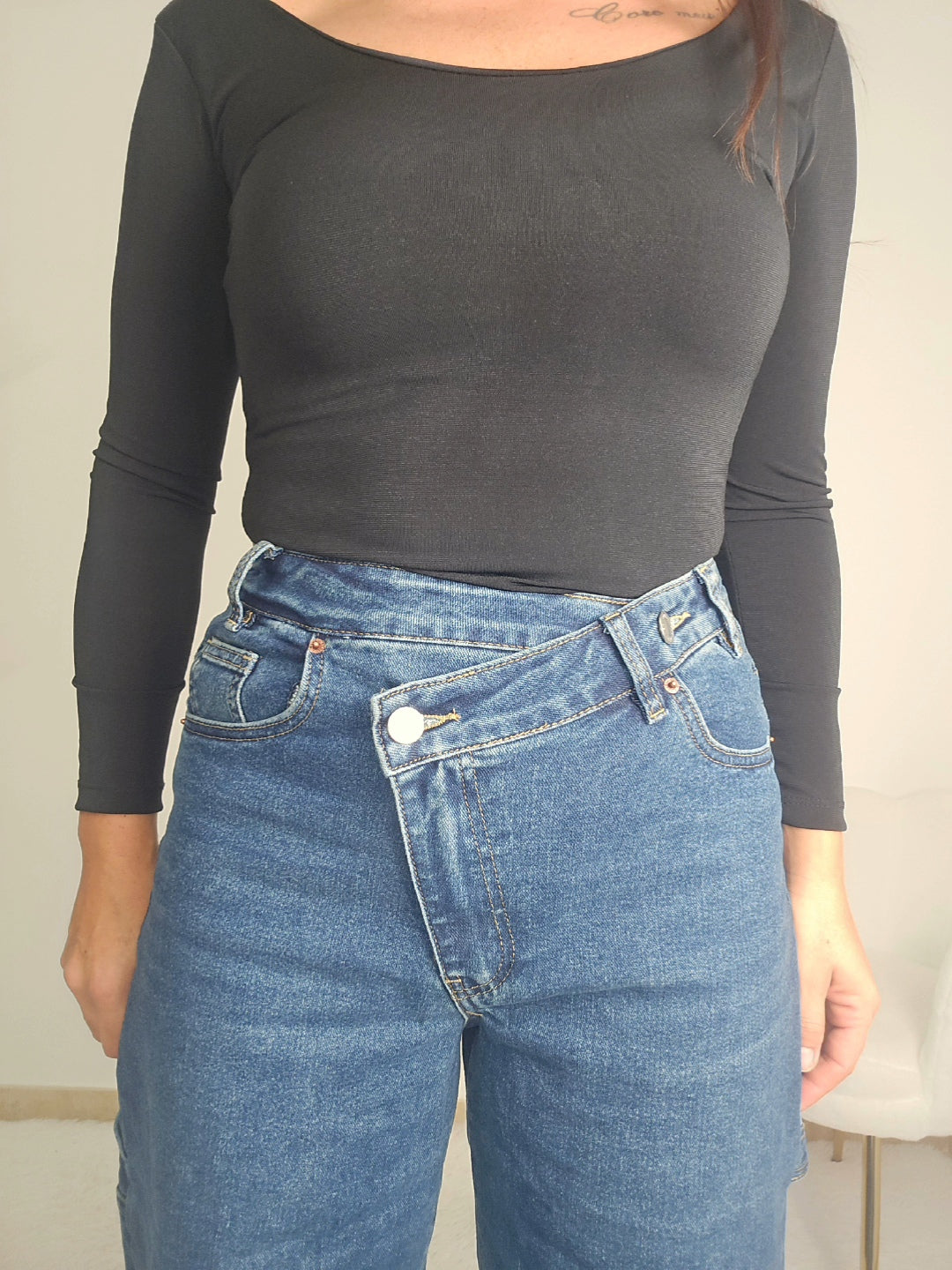 Jeans asimmetrici chic