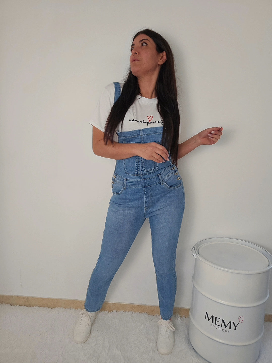 Salopette jeans