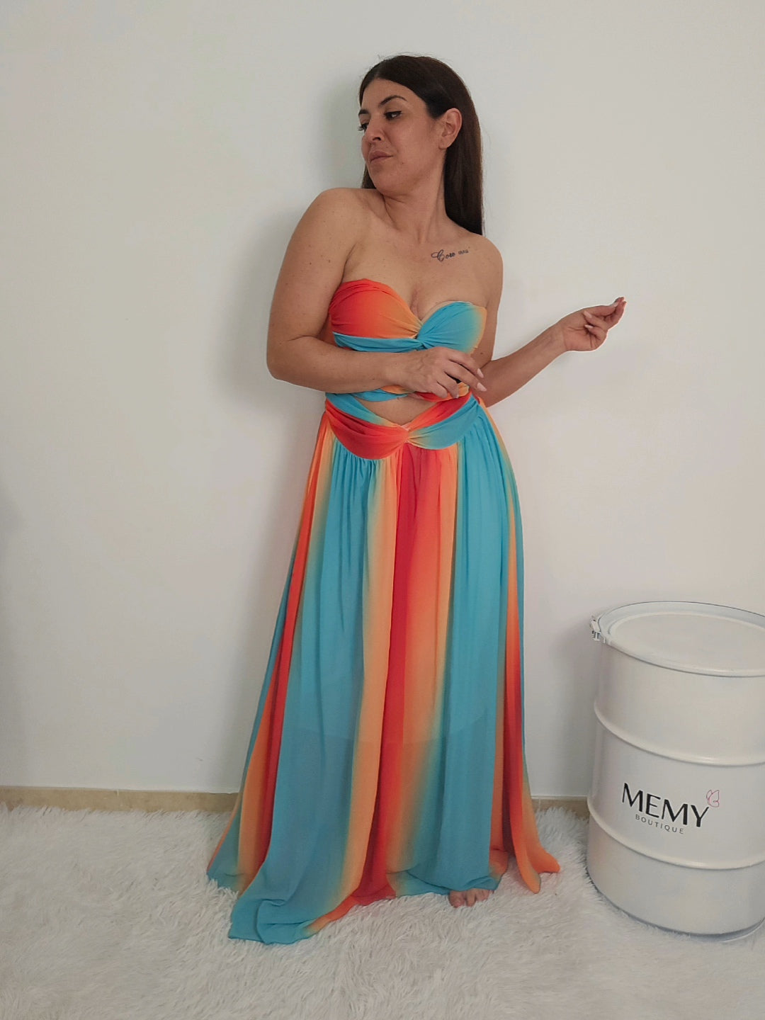 Vestito arcobaleno