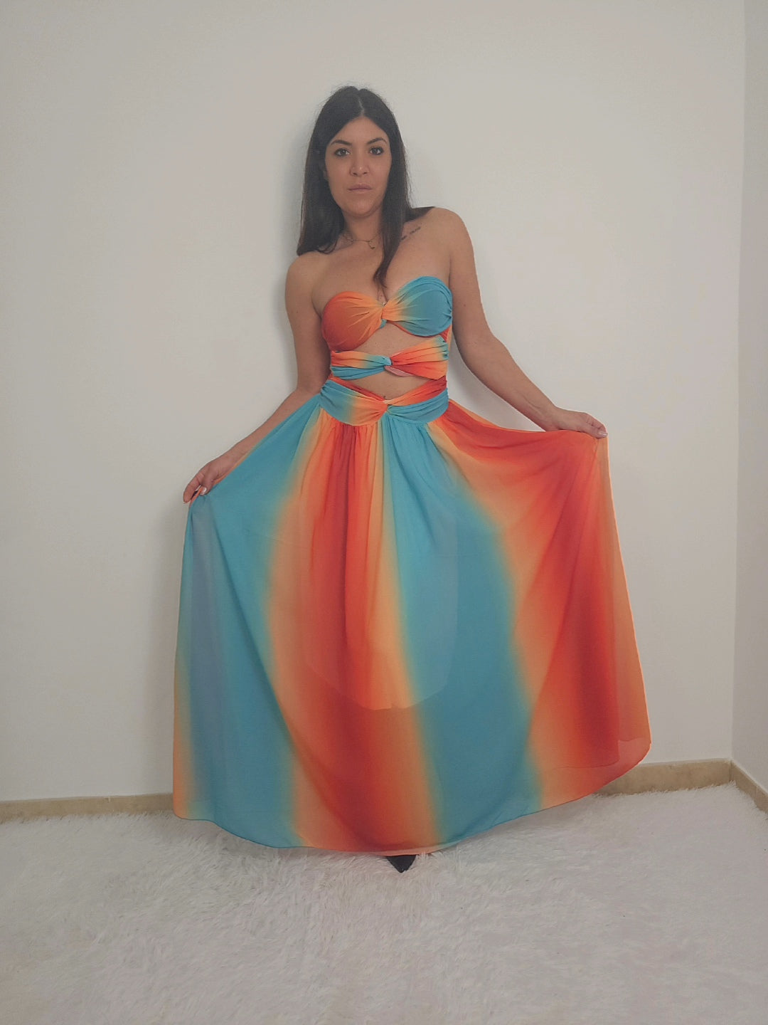 Vestito arcobaleno
