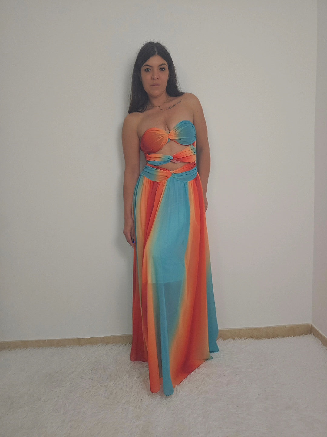 Vestito arcobaleno