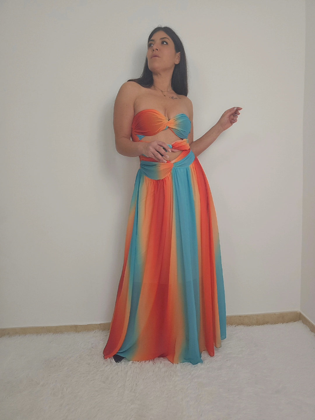 Vestito arcobaleno