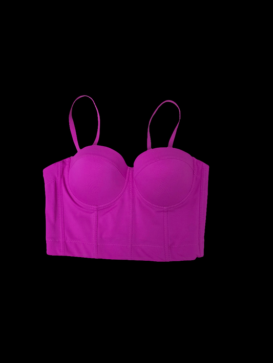 Corpetto fucsia