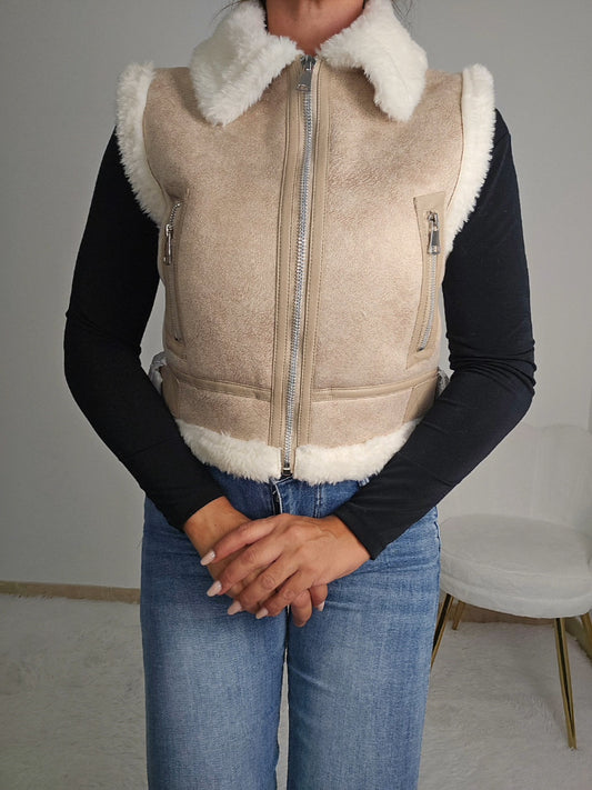 Gilet teddy