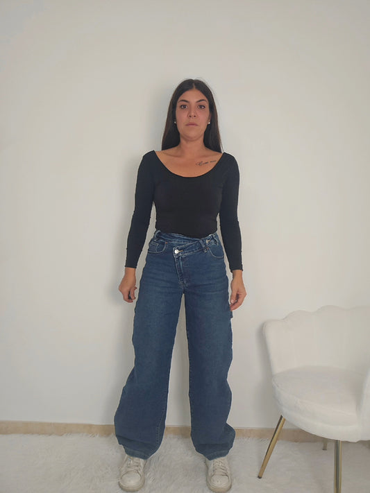 Jeans asimmetrici chic