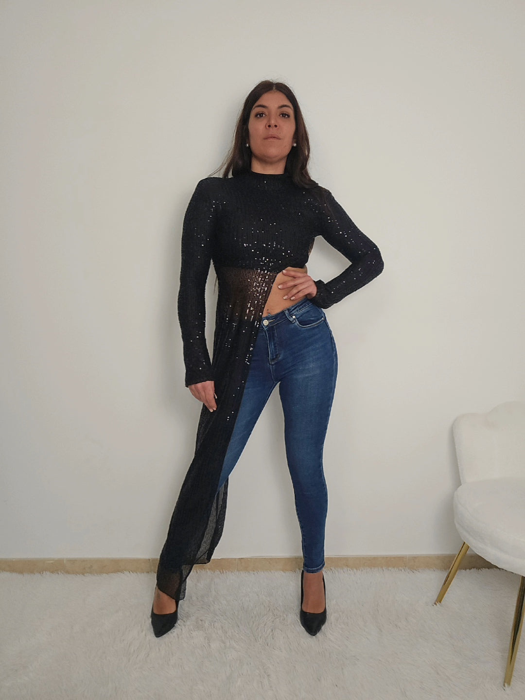 maglia asimettrica wow