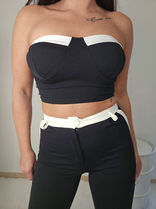 Coordinato top e pantalone