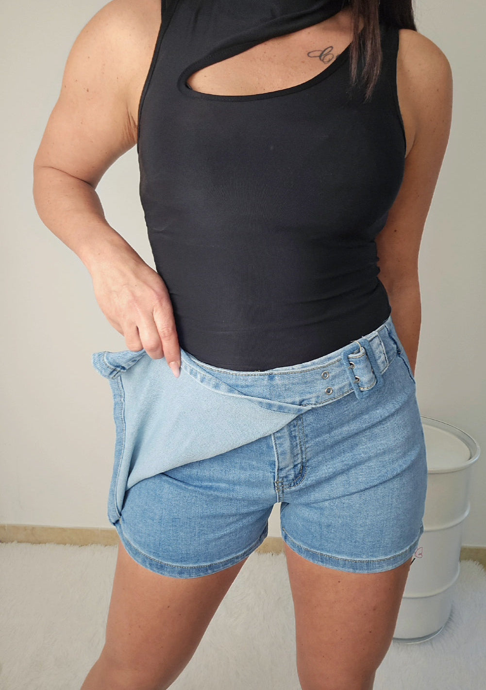 Pantaloncino gonna jeans