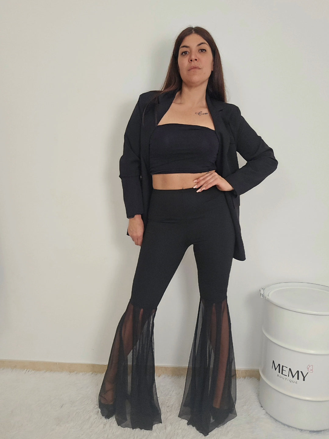 Leggins a zampa di elefante