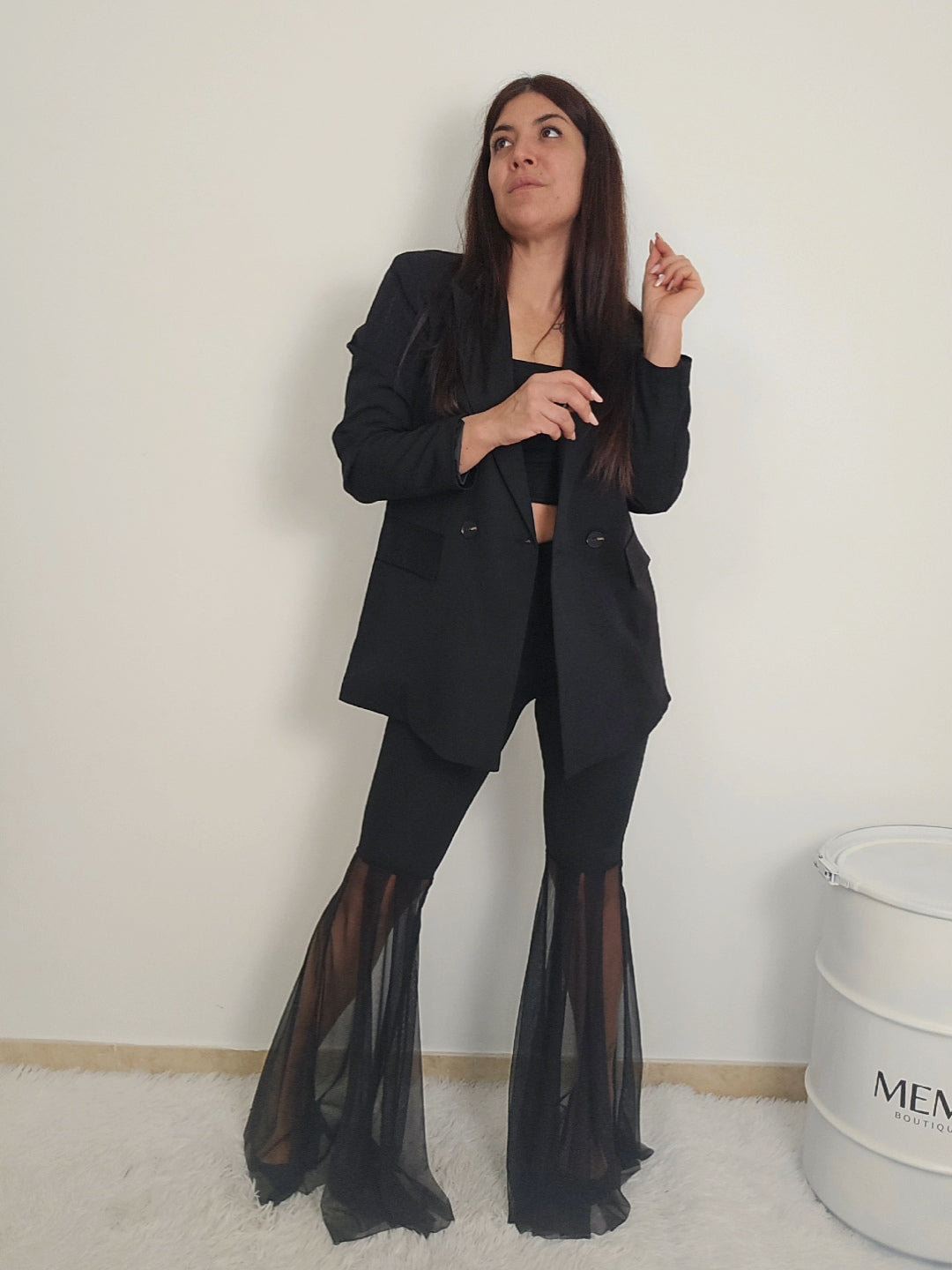 Leggins a zampa di elefante