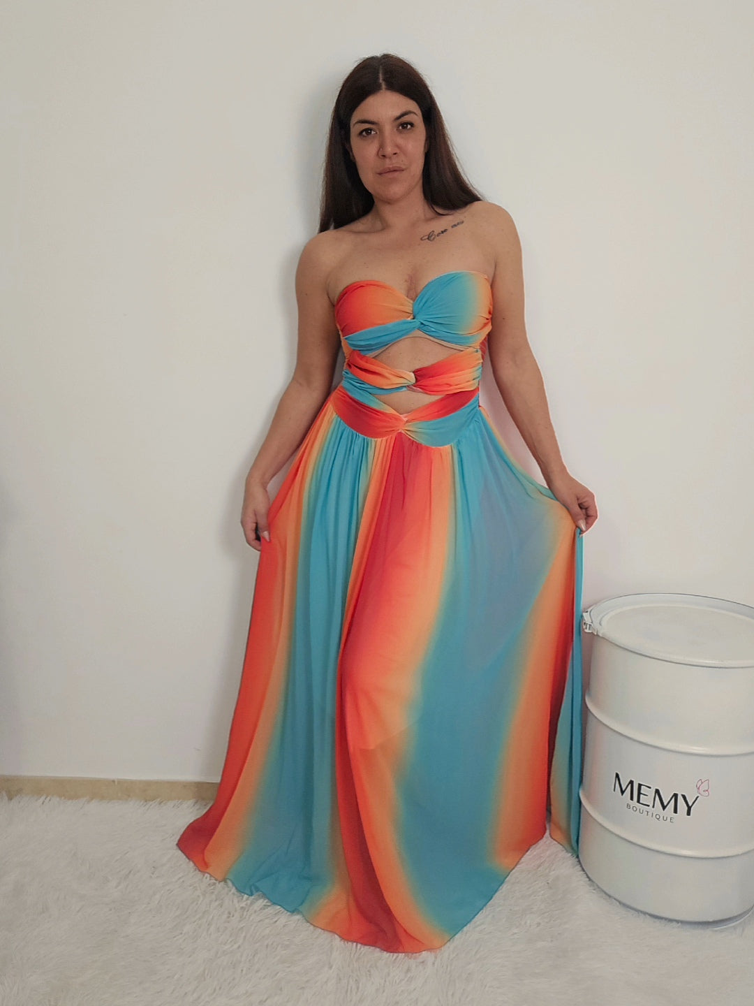 Vestito arcobaleno