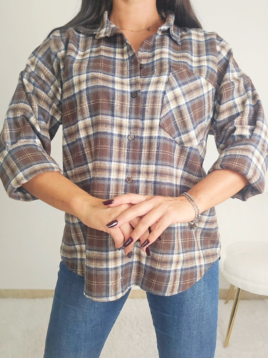 camicia quadri