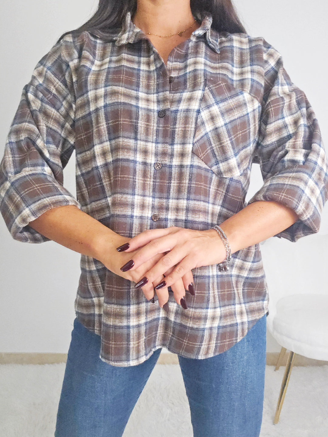 camicia quadri