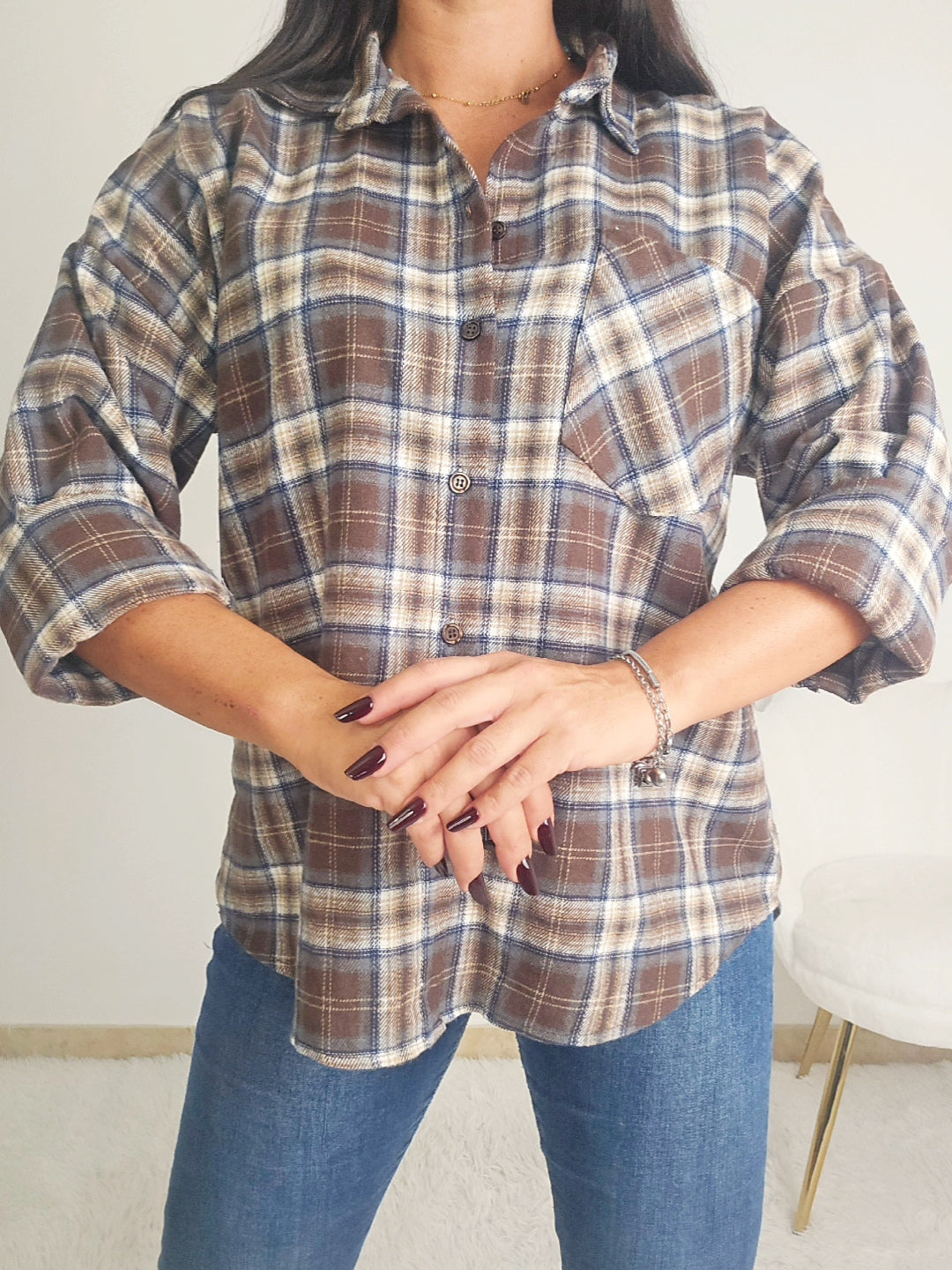 camicia quadri