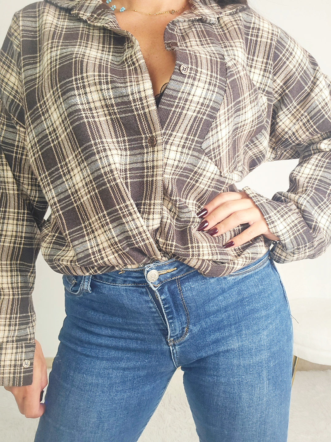 camicia quadri