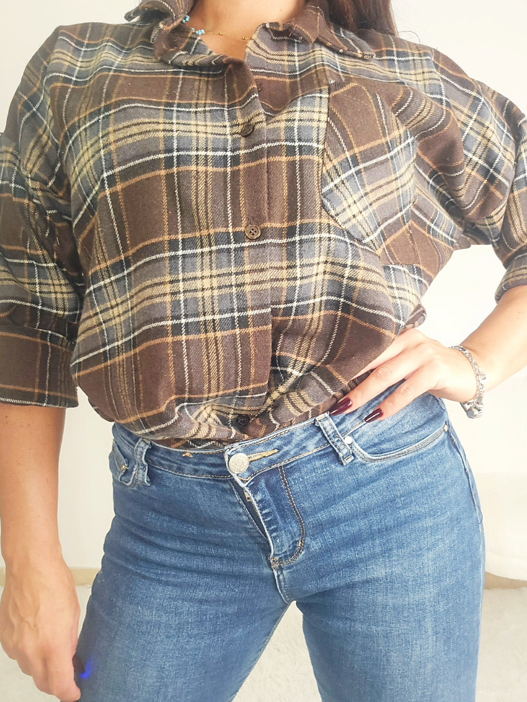 camicia quadri