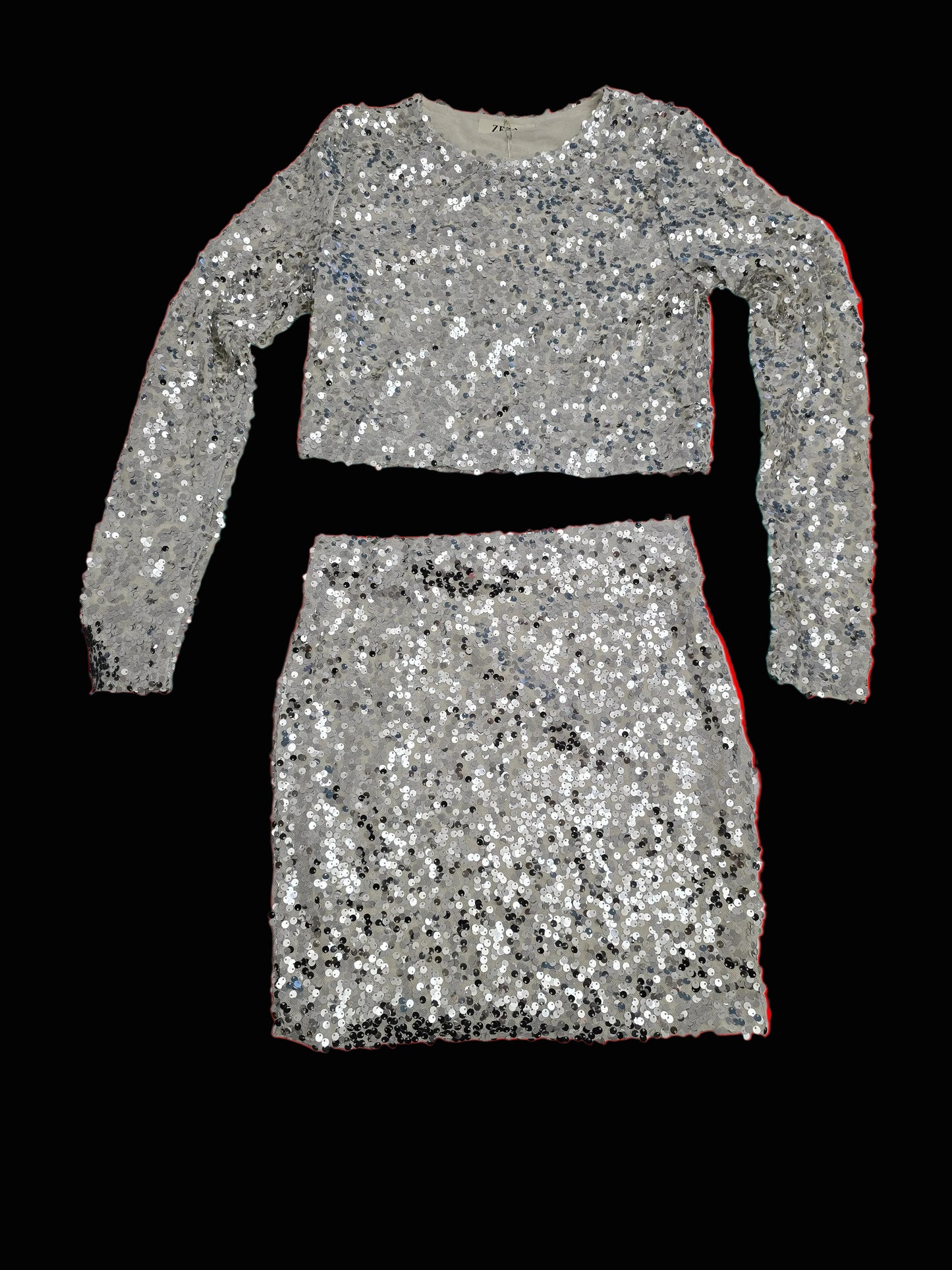 coordinato brilla Bianco o Argentato