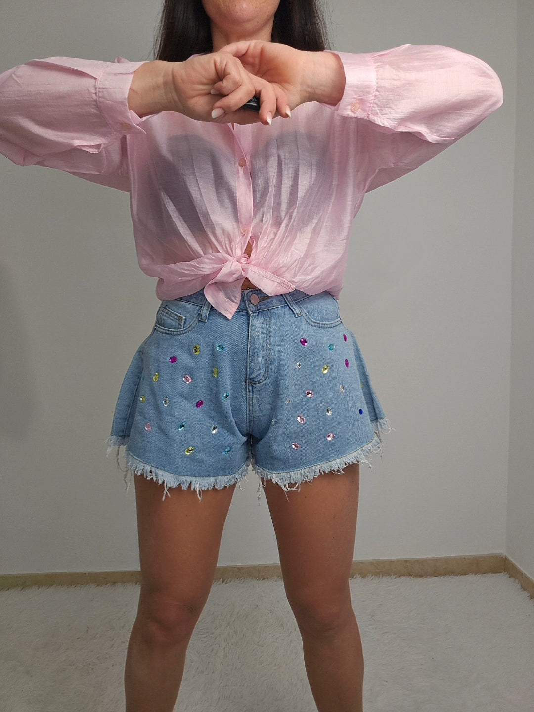 Pantaloncino diamante
